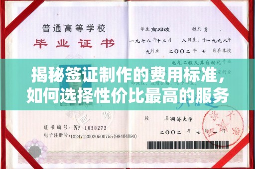 乌什揭秘签证制作的费用标准，如何选择性价比最高的服务？