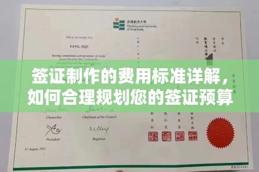 乌什签证制作的费用标准详解，如何合理规划您的签证预算